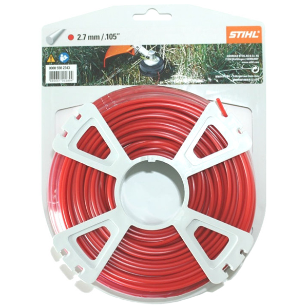 Леска триммерная STIHL круглого сечения 2,7 мм 68 м (00009302343)
