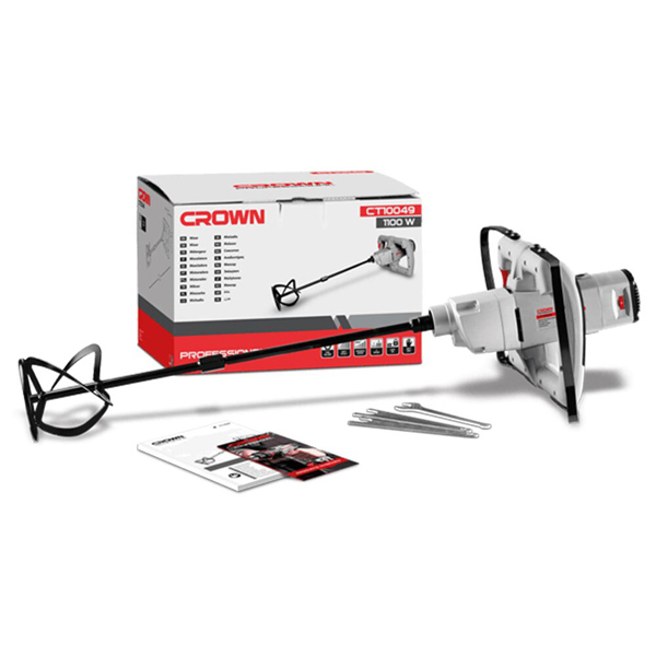 Миксер строительный CROWN CT10049 (CT10049)
