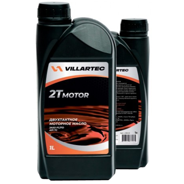 Масло моторное для двухтактных двигателей VILLARTEC 2T MOTOR 1 л (5098210000M)