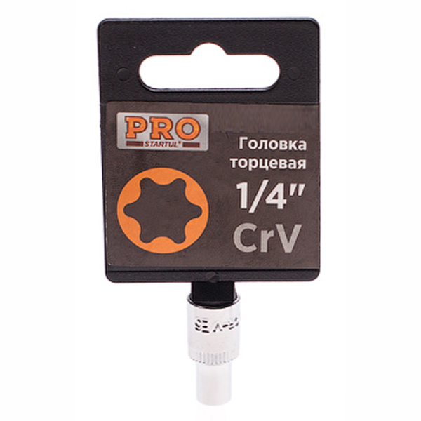 Головка торцевая STARTUL PRO 1/4" E7 (PRO-54207)