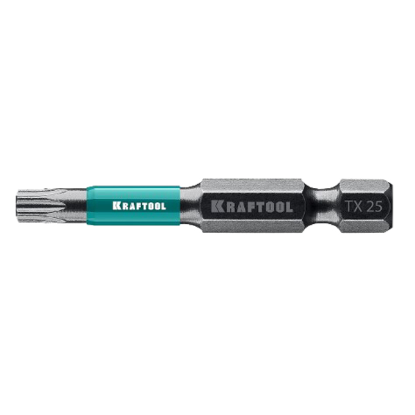 Бита KRAFTOOL OPTIMUM T25 х 50 мм (26126-25-50-10)