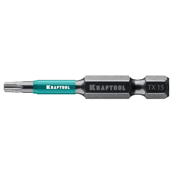 Бита KRAFTOOL OPTIMUM T15 х 50 мм (26126-15-50-10)