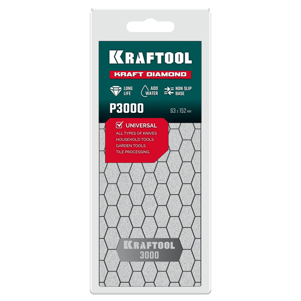 Пластина алмазная KRAFTOOL P3000 (35710-3000)