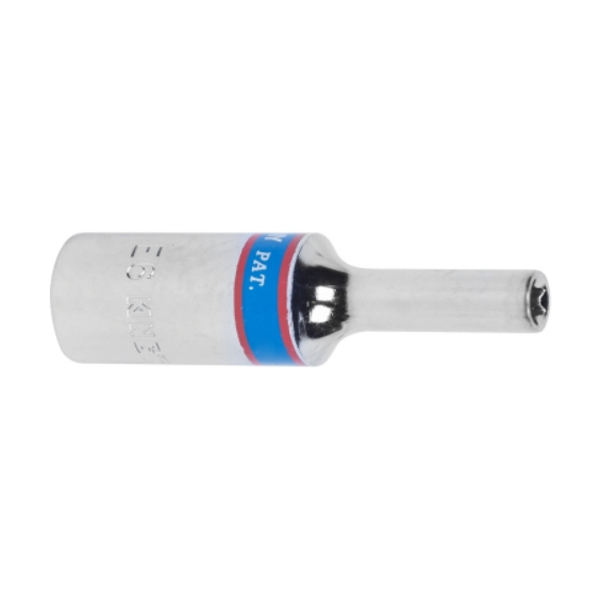 Головка торцевая KING TONY глубокая TORX E-стандарт 3/8" E6 (327506M)