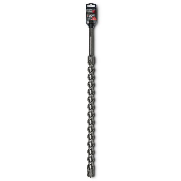 Бур METALLICA Ultra SDS-Max 35 х 670/530 мм, Х-напайка, 2 спирали (906286)