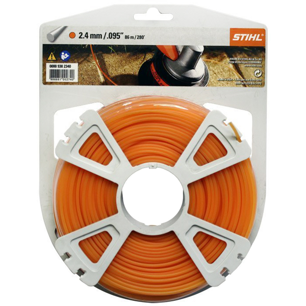 Леска триммерная STIHL круглого сечения 2,4 мм 86 м (00009302340)