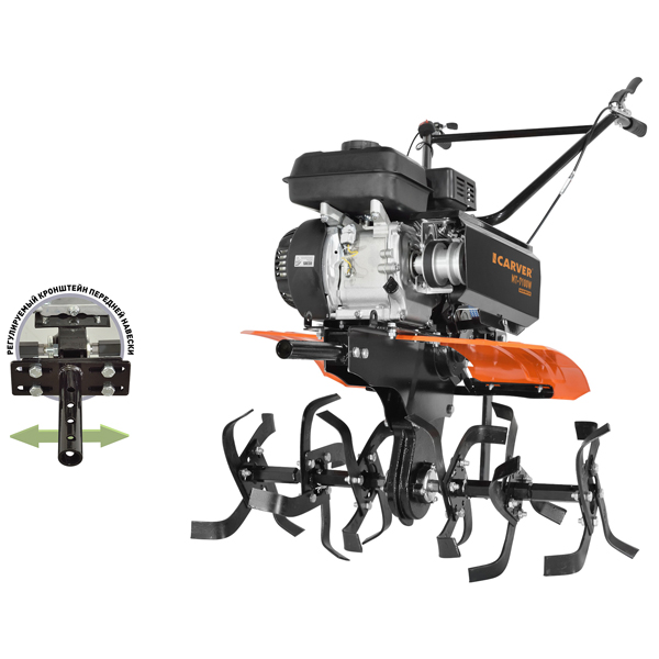 Мотоблок бензиновый CARVER MT-7100W (01.006.00040)