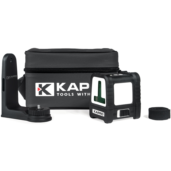 Нивелир лазерный KAPRO 870G 30/60 м, ±0,2 мм/м, зеленый луч, 3 х АА (870G)