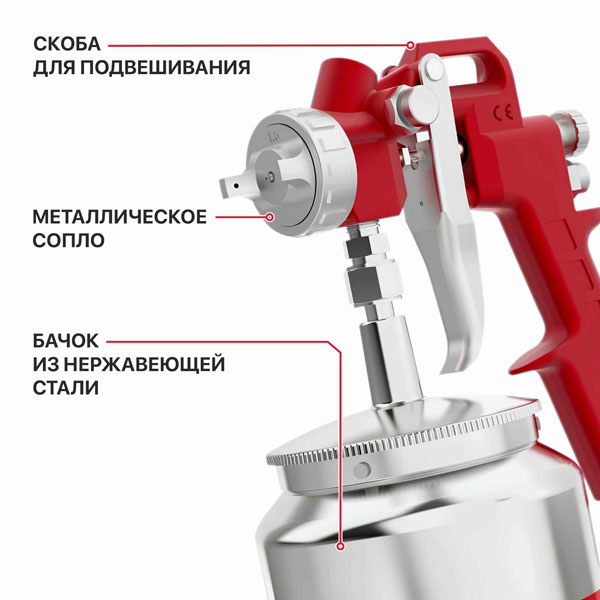 Краскораспылитель P.I.T. PSG1000-A1 (PSG1000-A1)