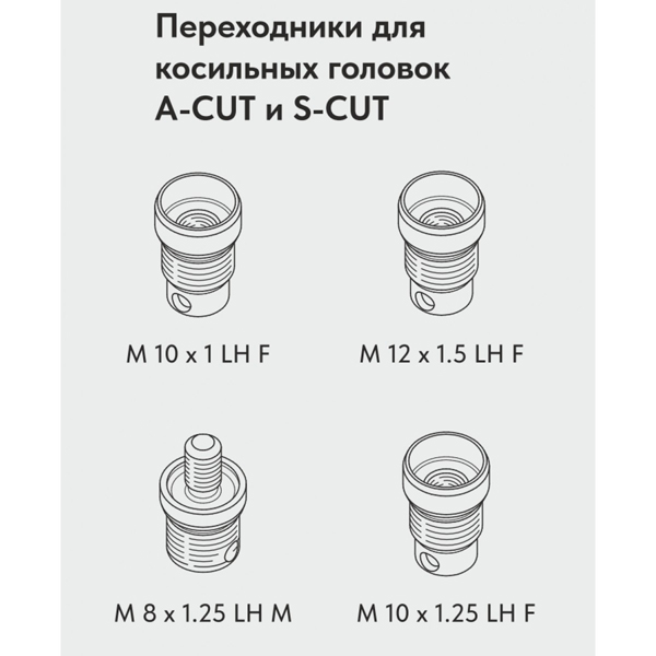Головка триммерная VILLARTEC S-CUT 109 (2600109002)