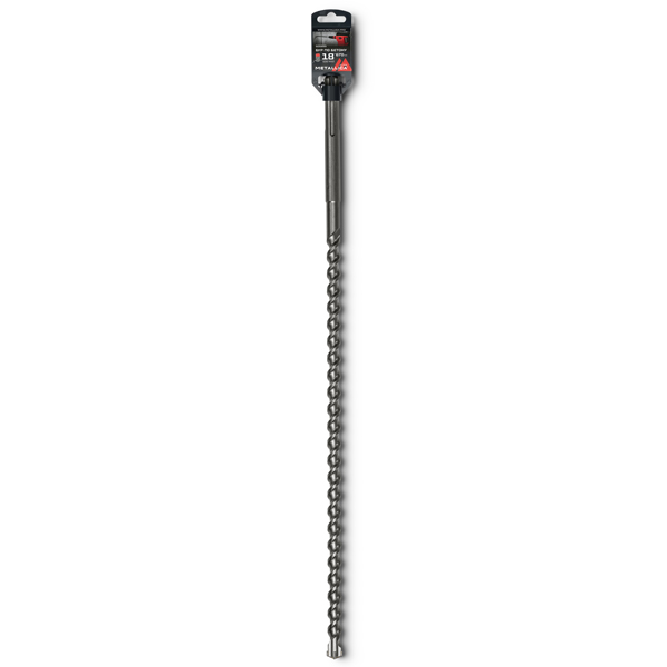 Бур METALLICA Ultra SDS-Max 18 х 670/530 мм, Х-напайка, 2 спирали (905999)