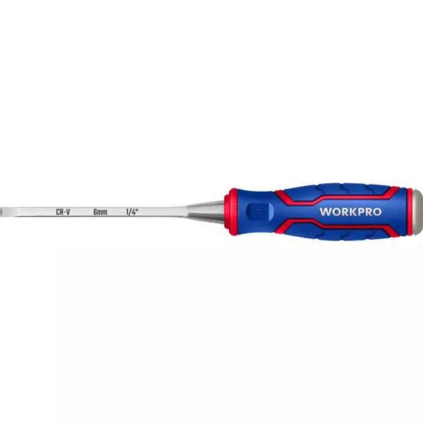 Стамеска-долото WORKPRO HEAVY DUTY 6 мм (WP243004)