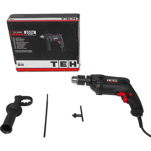 Дрель ударная TEH TD1309A (TD1309A)