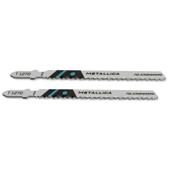 Пилка для электролобзика METALLICA Optima T127D по алюминию 100/75 мм шаг 3,0 мм (907924)