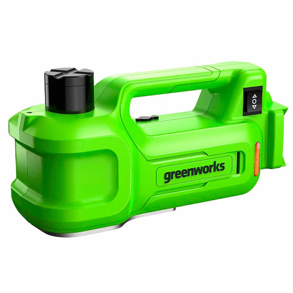 Домкрат гидравлический аккумуляторный Greenworks G24JACK без АКБ и ЗУ (3401407)