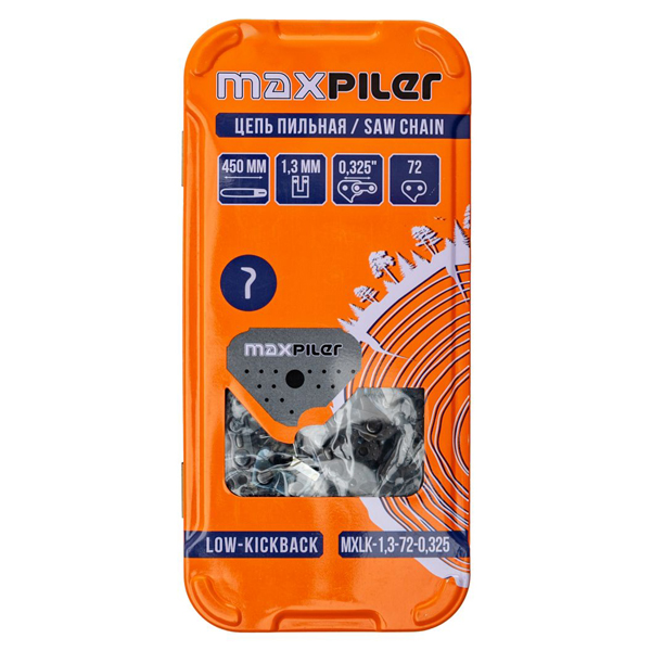 Цепь MAXPILER 0,325" 1.5 мм 72 звена (MXLK-1,5-72-0,325)