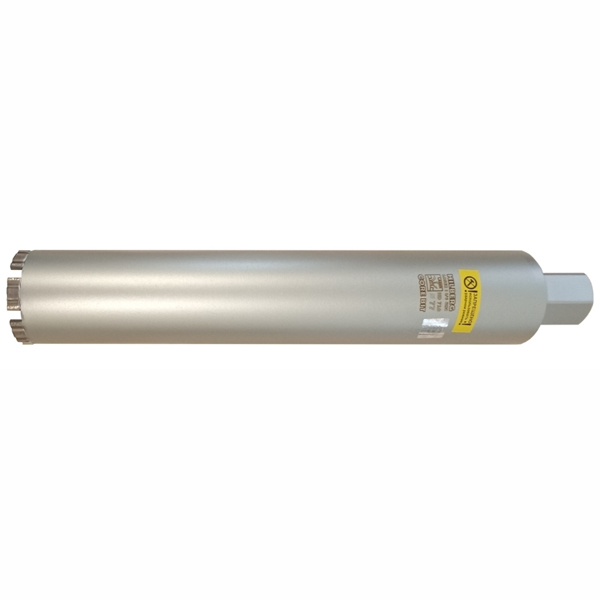 Коронка алмазная по бетону HILBERG Laser 1 1/4" UNC 7T 77 х 450 мм (HD710)