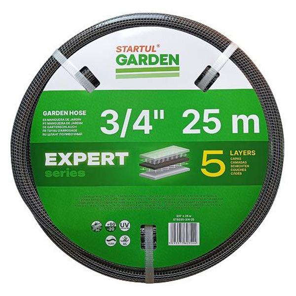 Шланг поливочный STARTUL GARDEN EXPERT 3/4" 25 м (5 слоев) (ST6035-3/4-25)