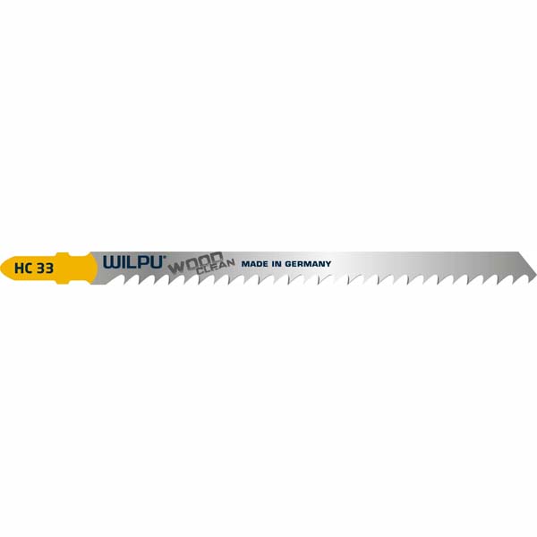 Пилка для электролобзика WILPU HC 33 T301CD по дереву 132/105 мм зуб 2,9 мм (215000005)