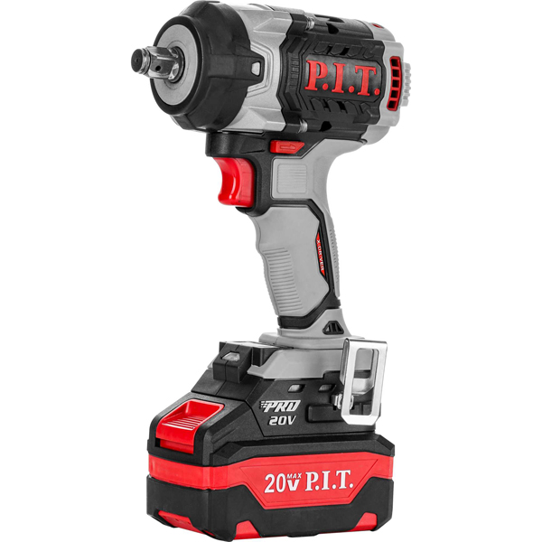 Гайковерт аккумуляторный ударный P.I.T. PIW20H-600A/2 2 х 4,0 Ач (PIW20H-600A/2)