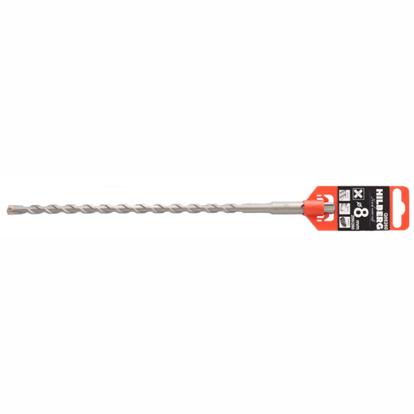 Бур HILBERG Quadro SDS-plus 8,0 х 260 мм (Q08260)