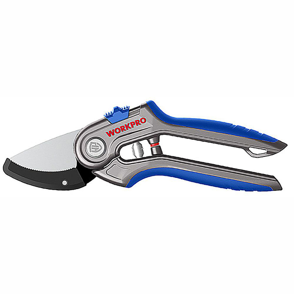 Секатор для сухих ветвей WORKPRO с алюминиевой рукояткой 215 мм (WP332012)