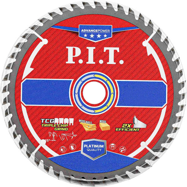 Диск пильный по дереву P.I.T. ADVANCE 160 х 48Т х 20 мм TCG (ACTW12-160T48)
