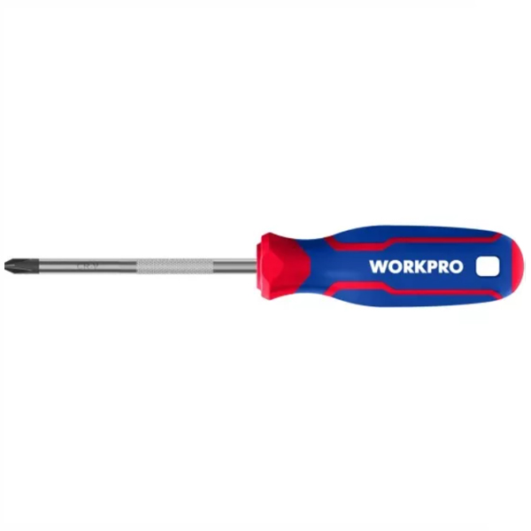 Отвертка WORKPRO CR-V PZ3 x 150 мм (WP221038)