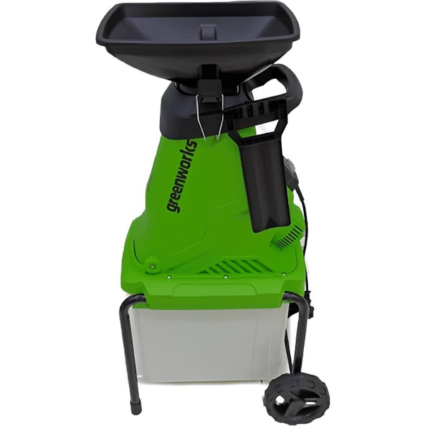 Измельчитель садовый Greenworks 2208007 с контейнером (2208007)