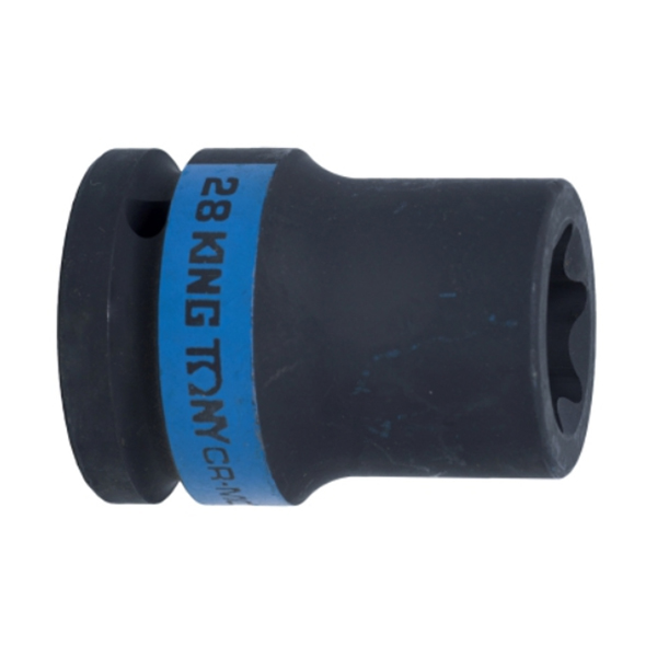 Головка торцевая KING TONY ударная TORX E-стандарт 3/4" E28 (657528M)