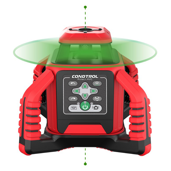Нивелир лазерный ротационный CONDTROL Rotech HVG, 400 м (1-002-103)