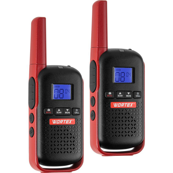 Радиостанция портативная WORTEX WT 0805 2 шт (1323985)