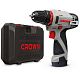 Дрель аккумуляторная CROWN CT21072HX-2 BMC 2 х 2,0 Ач (CT21072HX-2 BMC)