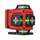 Нивелир лазерный CONDTROL NivoTec 4D 3 х 360, 30/60 м, ±0,3 мм/м, зеленый луч, 3,7В 3000 мАч Li-Ion (1-2-481)
