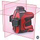 Нивелир лазерный CONDTROL Omniliner 3D Kit 3 х 360, 30/80 м, ±0,2 мм/м, красный луч, 3.7В 5200 мАч (1-2-405)