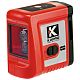 Нивелир лазерный KAPRO 862 20 м, ± 0.3 мм/м, красный луч, 2 х АА 1,5В + тренога (862-НАБОР)